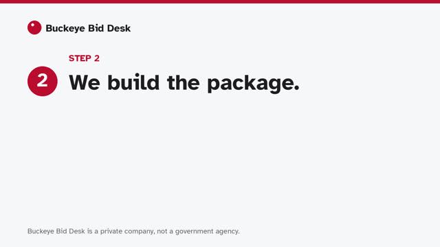 Step 2 video cover: We build the package.